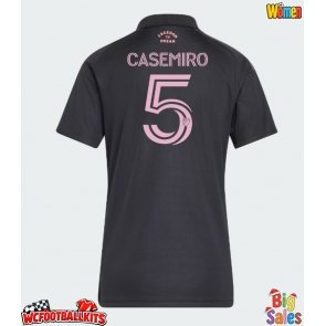 Inter Miami Casemiro #5 Replica Away Stadium Shirt for Women 2026-27 Short Sleeve